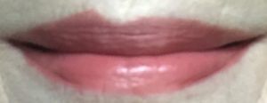 Rimmel Moisture Renew Lipstick in Coral Garden lip swatch, neversaydiebeauty.com
