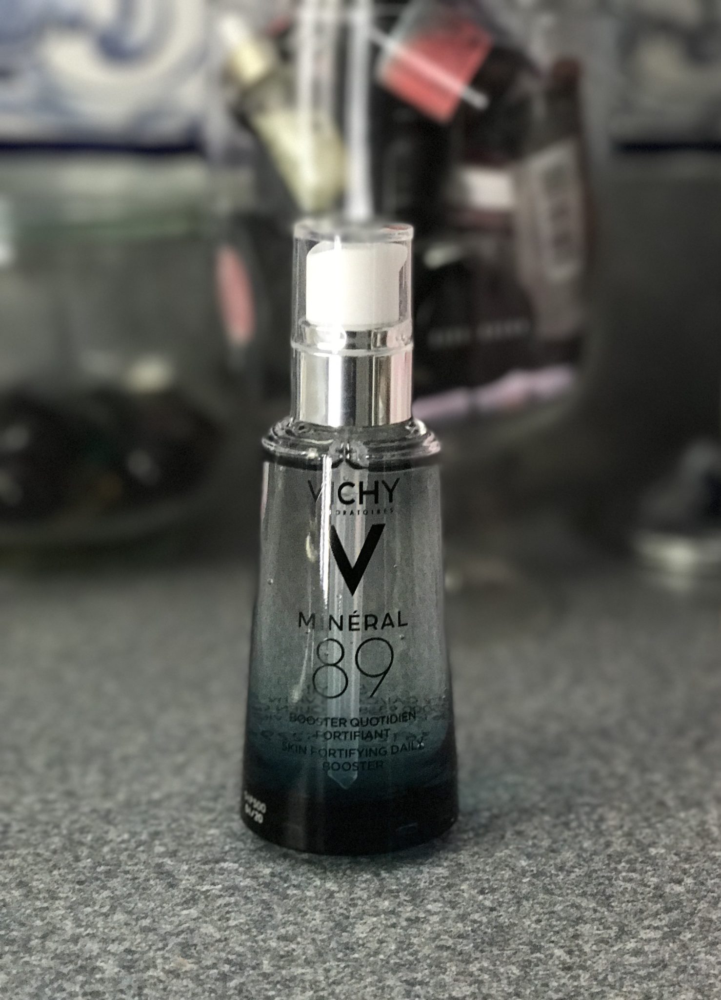 Vichy Mineral 89 bottle, neversaydiebeauty.com