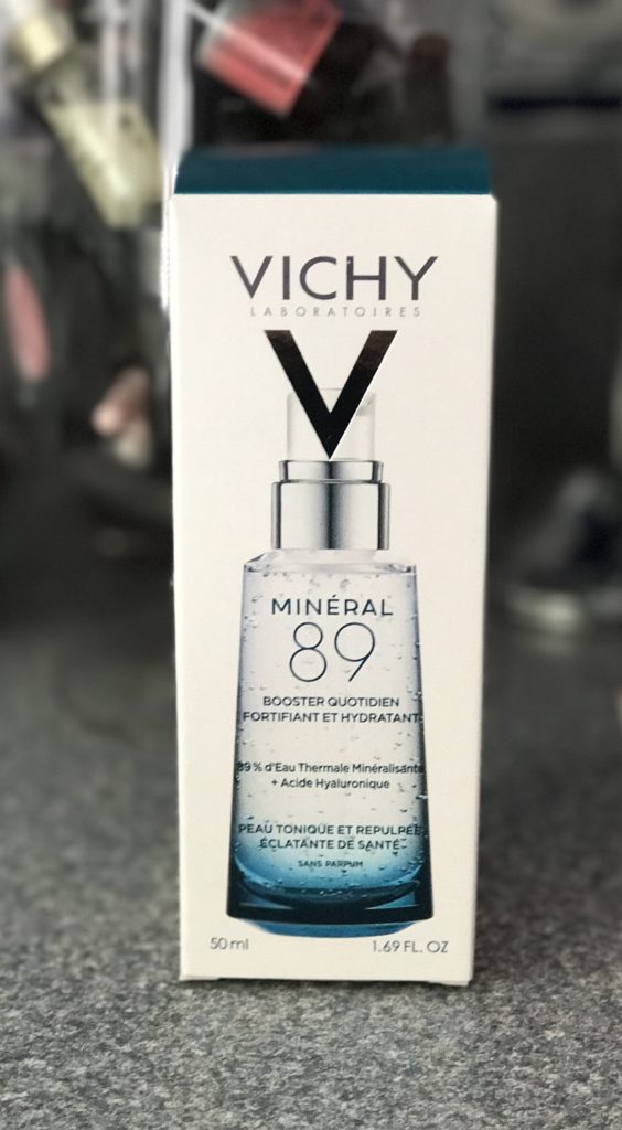 Vichy Mineral 89 outer packaging, neversaydiebeauty.com