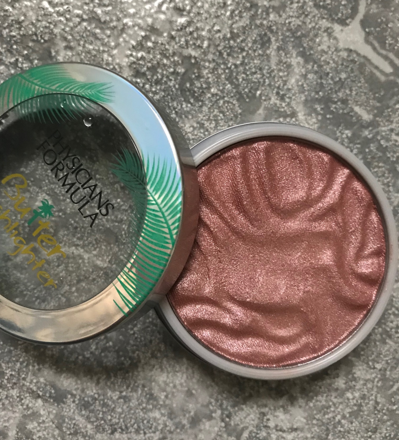 open container of Physicians Formula Butter Highlighter, shade Pink, neversaydiebeauty.com