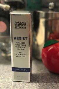 Paula's Choice Advanced Smoothing Treatment 10% AHA, box, neversaydiebeauty.com