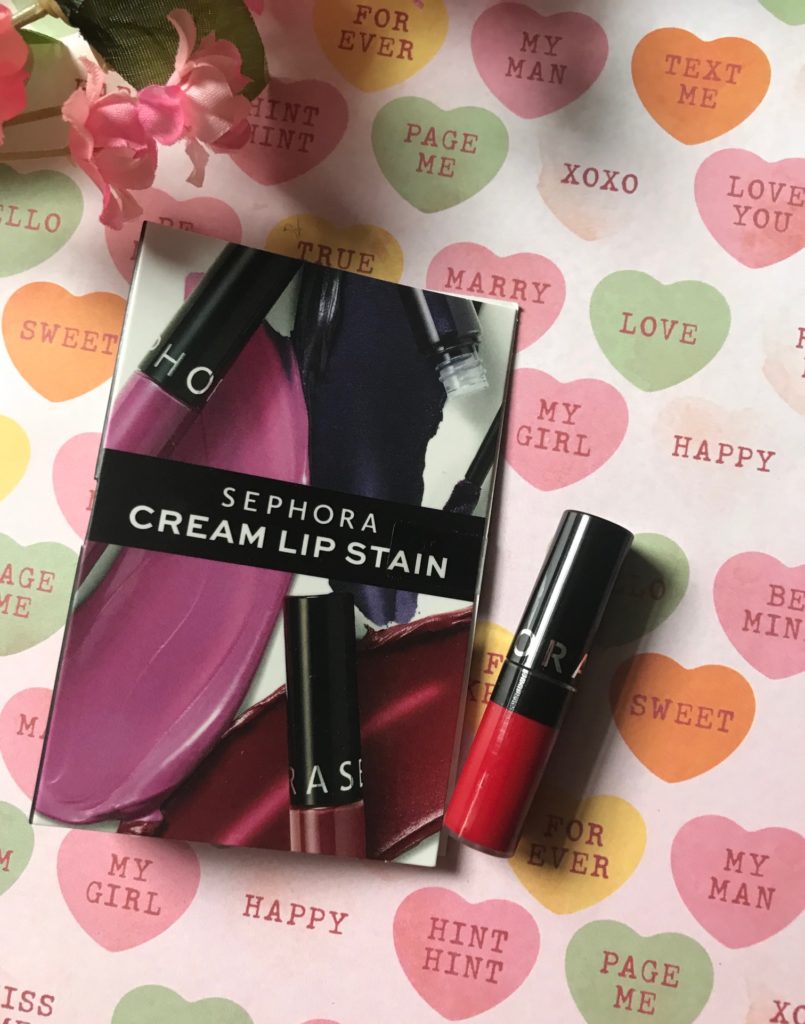 Sephora Cream Lip Stain mini, Always Red, neversaydiebeauty.com