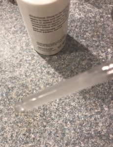 dropper with translucent liquigel, Paula's Choice Peptide Booster, neversaydiebeauty.com