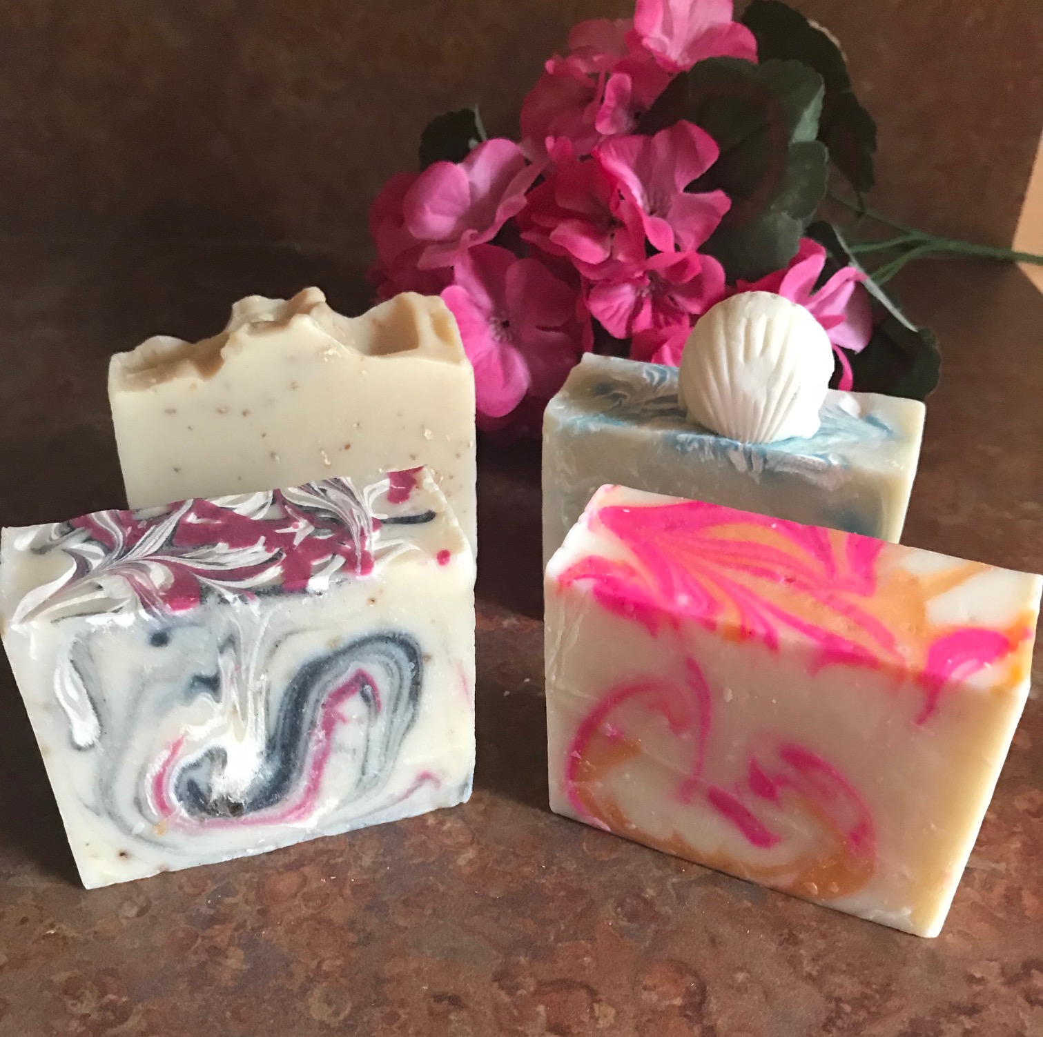 handmade natural soaps from Nature Island Botanicals, neversaydiebeauty.com