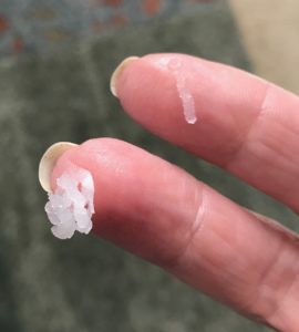 blobs of Robin McGraw Instant Face Shaper, neversaydiebeauty.com
