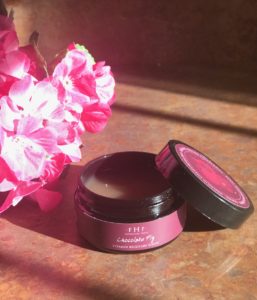 Farmhouse Fresh Chocolate Fig Vitamin Recovery Serum with the cap off, neversaydiebeauty.com