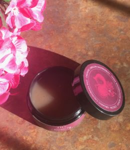 view of the serum inside Farmhouse Fresh Chocolate Fig Vitamin Recovery Serum, neversaydiebeauty.com