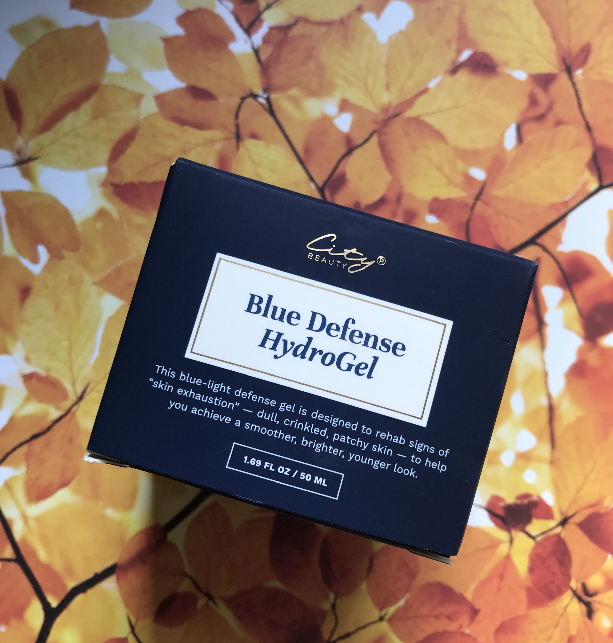 outer box City Beauty Blue Defense Hydrogel