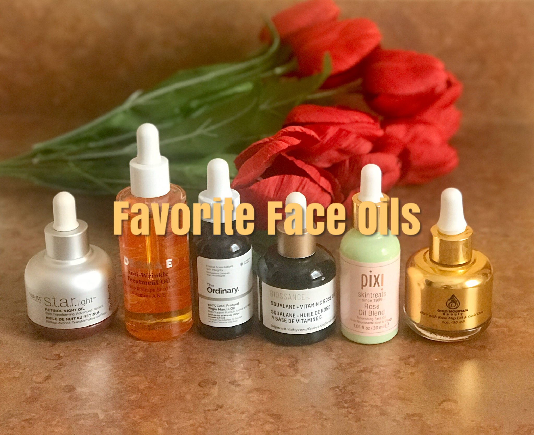 my favorite face oils